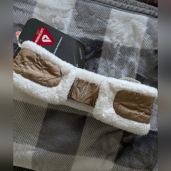 🌼 NWT Free People FP Movement Northern Lights Sherpa Quilted Ear Warmer - Picture 5 of 6